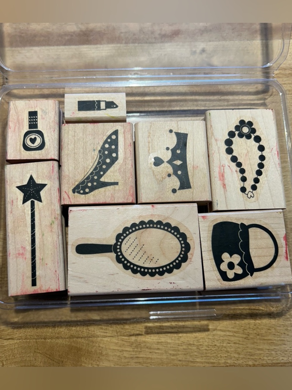 🍒 Stampin’Up! 🍒 Rare Princess/ Girl Accessories Stamp set.